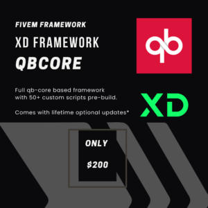 [QB] XD Framework V3 | Full qb-core framework with premium scripts!