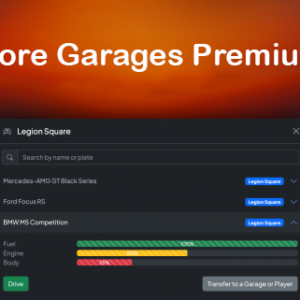 QBCore Garages V2 | Best FiveM Garage