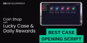 Tebex Coin Shop with Cases and Daily Rewards